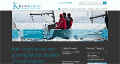 Desktop Screenshot of kain-knight.co.uk
